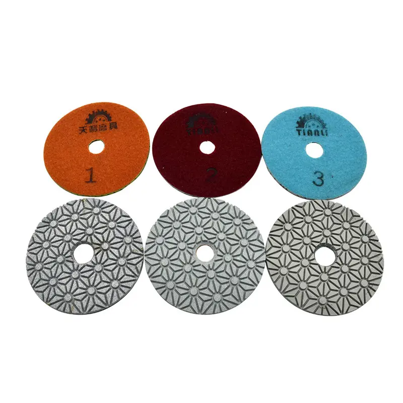 4 inch diamond concrete polishing pad