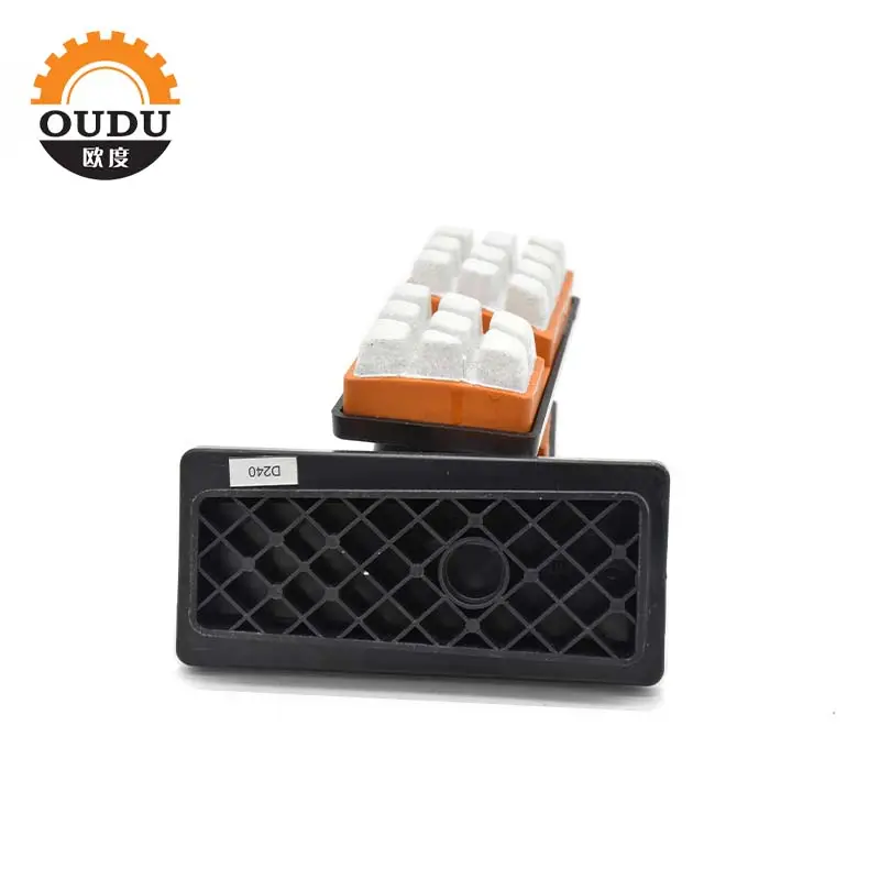 OEM Supported Resin Bond Diamond Fickert Abrasive Block Customized Grinding Wheel Stone Grinding Tools Effective Abrasive Tasks