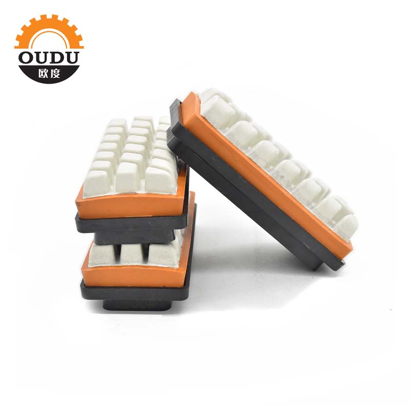 High Quality Fickert Abrasive Block Supported Resin Bond Diamond Stone Grinding Tools with Customized Support Type Featured Image