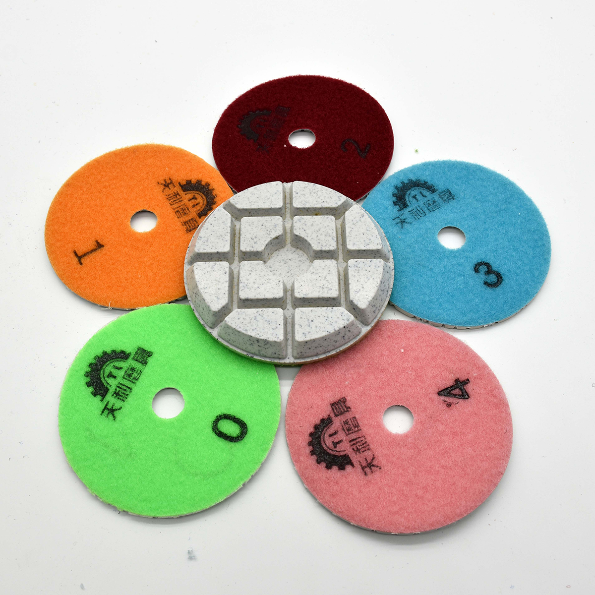 4-Inch Diamond Resurfacing Pad