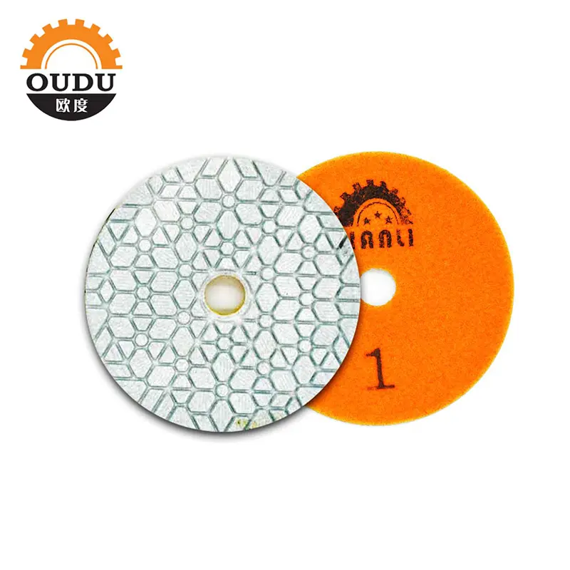 2019 wholesale price 3 Step Diamond Polishing Pad Purposes Stone Polishing Marble Granite