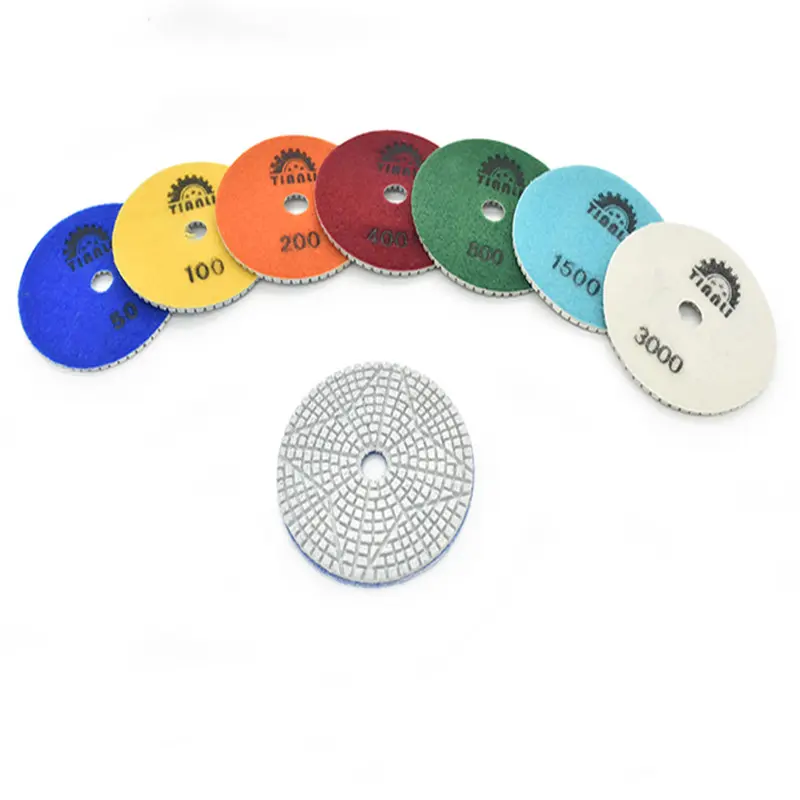 4 inch polishing Pads for Granite Stone Grinder or Polisher Featured Image