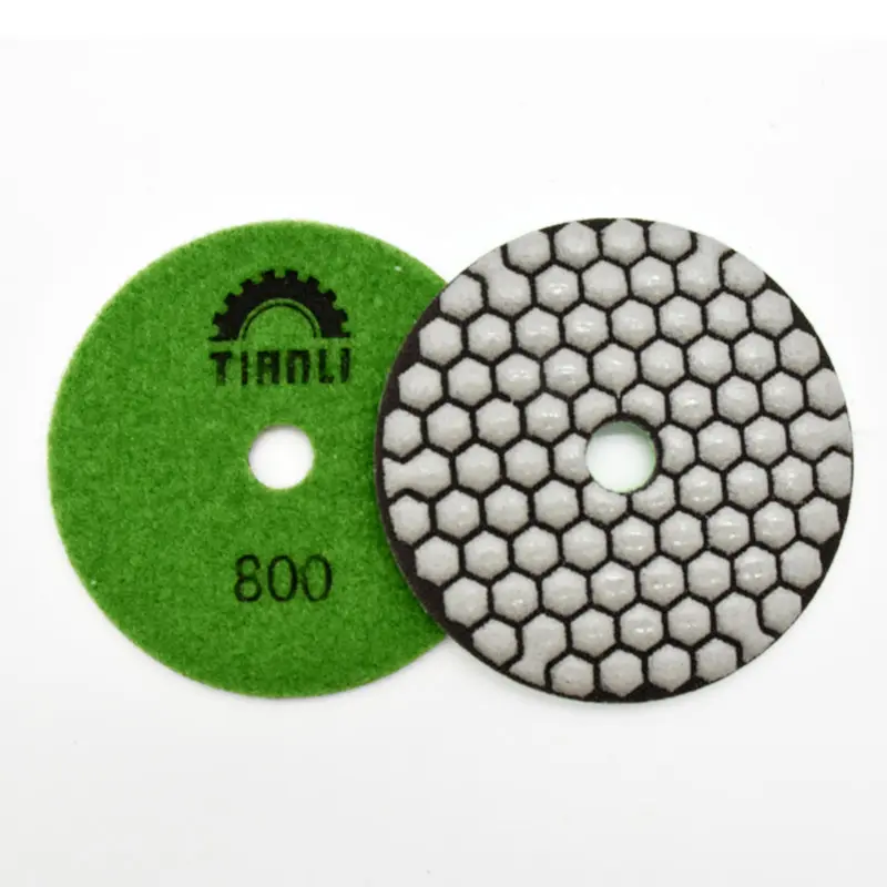 Trending Products 80-180mm Resin Bond Wet or Dry Diamond Polishing Pads for Marble Granite Stone Quartz Concrete Rock