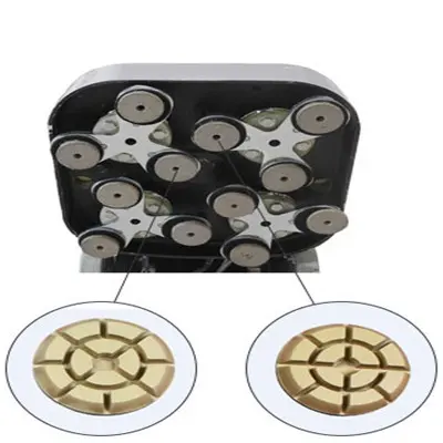 Diamond metal grinding disc floor polishing pad