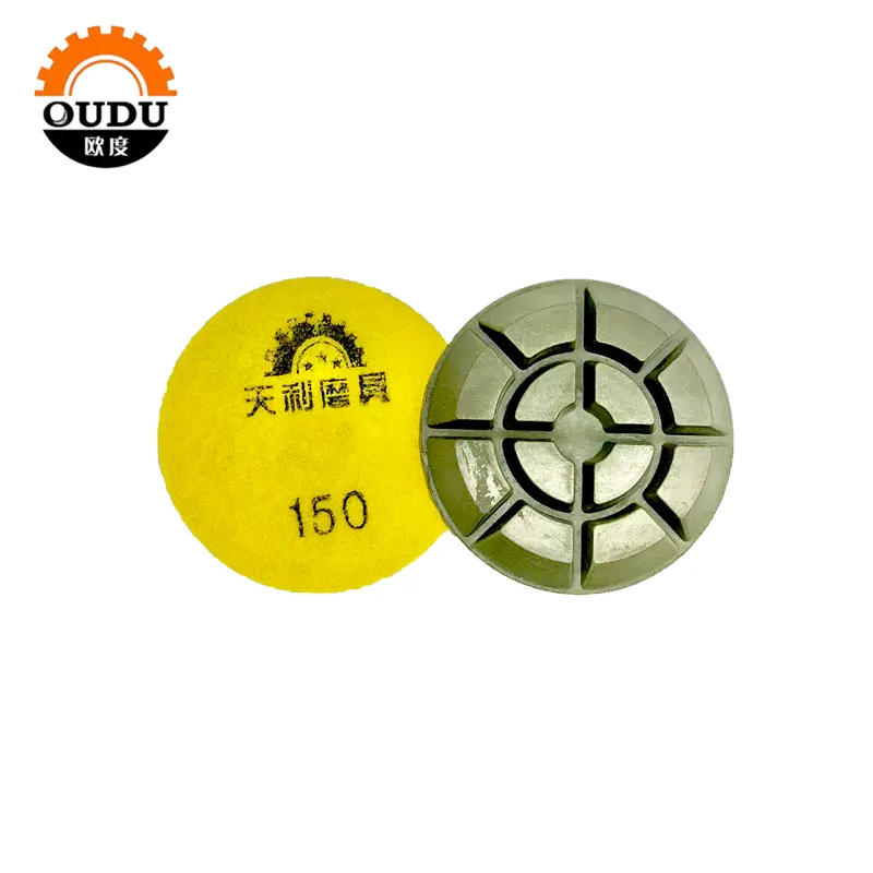 Diamond metal grinding disc floor polishing pad